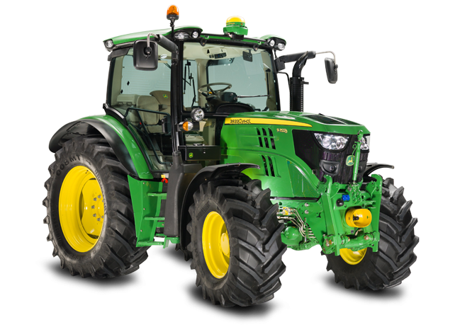 Rijdende tractor